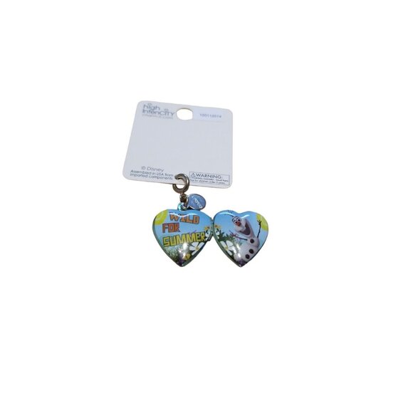 Disney Jewelry Set Alice In Wonderland Ring & 2 Bracelet Charm It! Minnie & Olaf - Picture 1 of 12